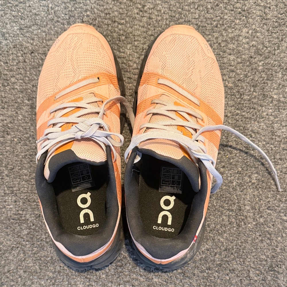 On Running Cloudgo Coral Sneakers